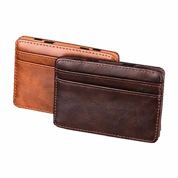 

New Fashion PU Leather Credit Card&ID Card Holder mini Wallets Bank Card Bag Case Casual money bag Unisex Men&Women coin purse