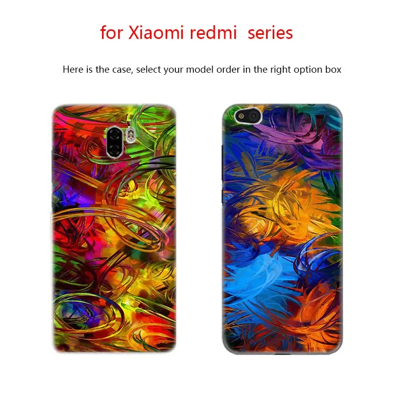 Мягкий чехол с абстрактной росписью для xiaomi redmi 9a 6A 7A 8A 6Pro note 9 8 7 6 5 Pro 9s 8T Модный