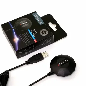 新しいデータ収集を使用して USB GPS GLONASS ガリレオ受信機アンテナモジュール USB 出力プロトコル、互換交換 BU353S4