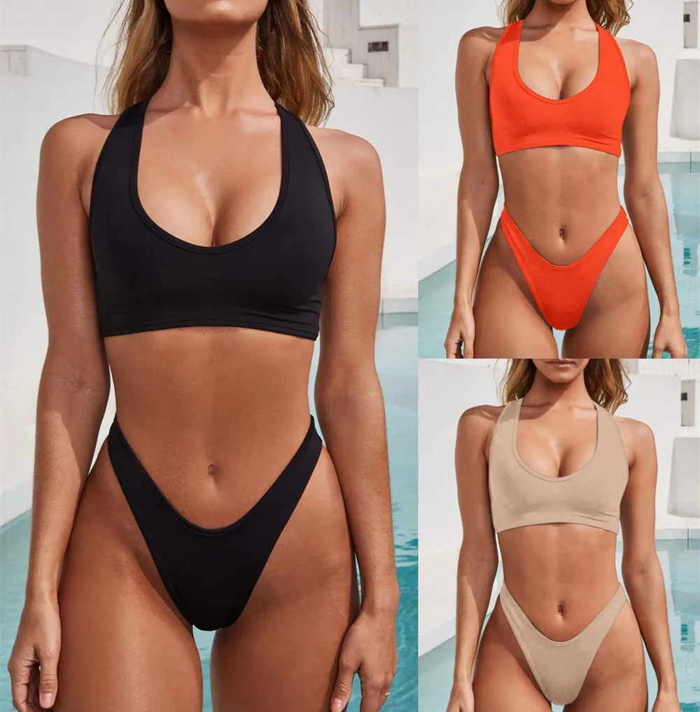 

Sexy Pleated Bikinis Women Swimsuit Swimwear Female Brazilian Push Up Bikini 2018 Set Beach Wear Bathing Suit