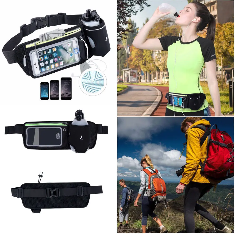 Waist Purse Gymnastics It is Good Word Unisex Outdoor Sports Pouch Fitness Runners Waist Bags
