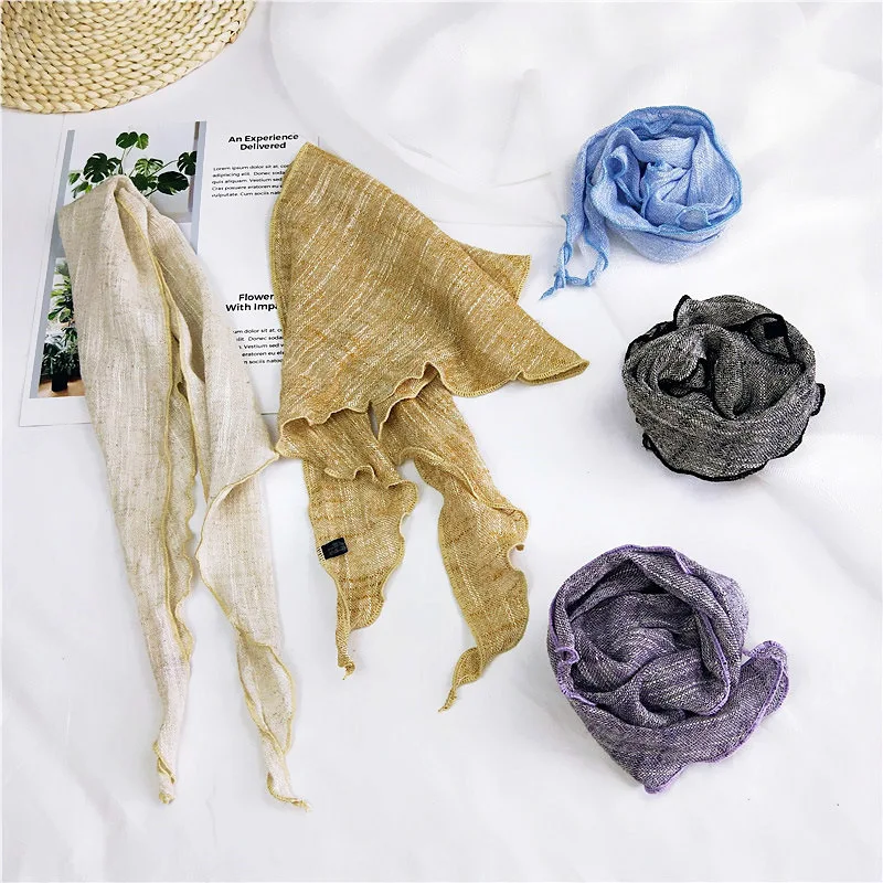 Модные элегантные Для женщин шаль Бандана мягкая декоративная