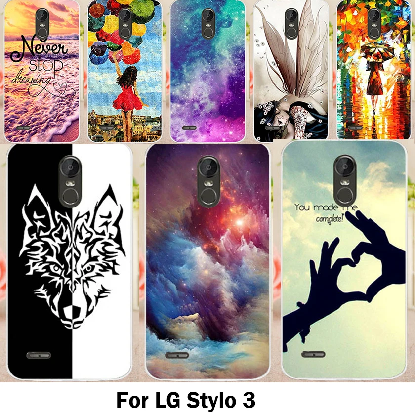 

TAOYUNXI Mobile Phone Cases For LG Stylus 3 Stylo 3 K10 Pro 5.7 inch Cover Case Hard Plastic Dreamcatchers DIY TPU Bag Skin