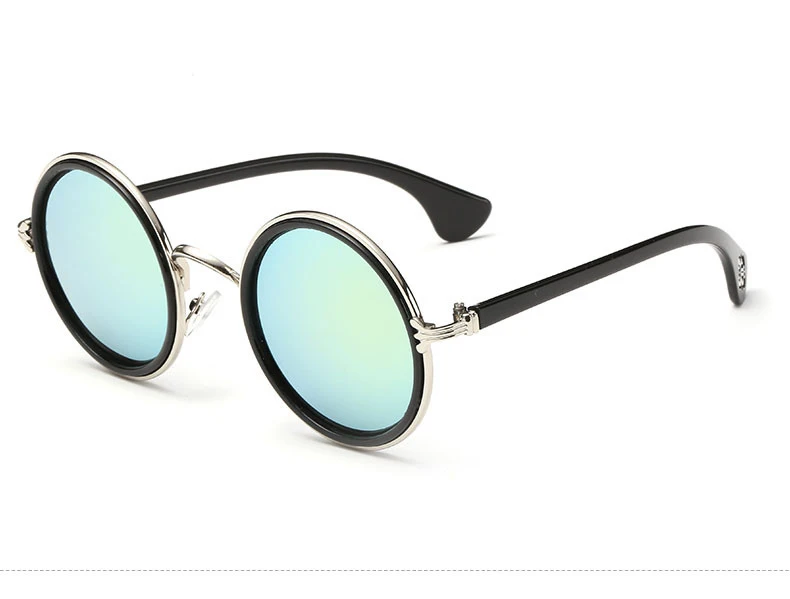 NICHOLAS, Ретро Круглые Солнцезащитные очки для женщин и мужчин, фирменный дизайн, сплав, женские солнцезащитные очки для мужчин, Oculos De Sol Feminino Lunette Soleil