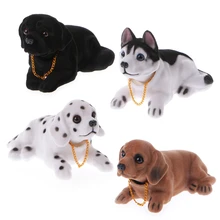 QILEJVS автомобильный Стайлинг орнамент качающаяся кивающая голова собака кукла милый поплавок авто Интерьер-m30