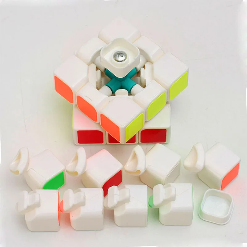 3х3х3 cubo magico 5,7 см скорость для магических cube3* 3*3 антистрессовая головоломка Магическая наклейка для детей и взрослых обучающие игрушки