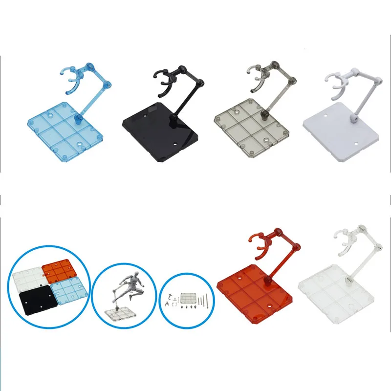 

Action Figure Accessories Adjustable Figure Stand Support Bracket Base For 1/144 SHF Figma Model Display Bases