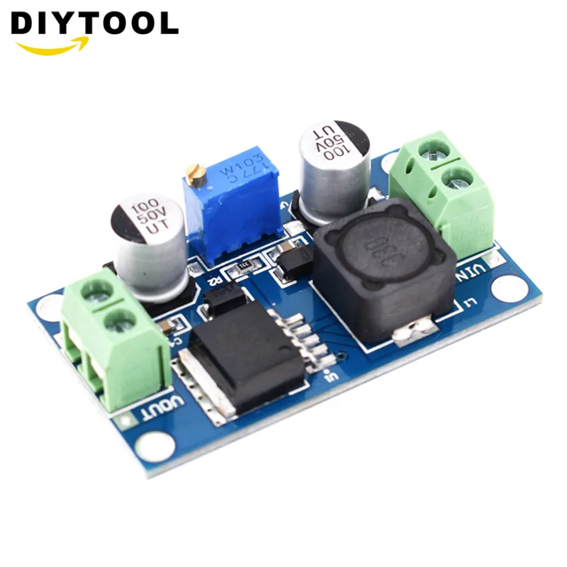 1 шт. XL6019 5A ток постоянного тока в постоянный регулируемый Boost блок