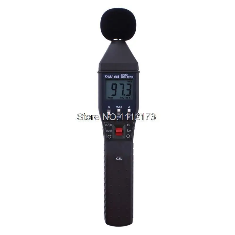 

TASI-665 Brand New Digital Sound Level Meter noise meter Portable Noise Meter 35 to 90dB or 75 to 130dB sized Meter