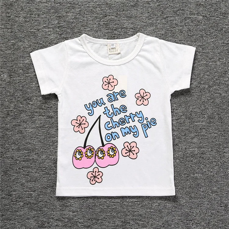 oversized t shirt	 2022 Boy Girls Short Sleeve T-shirt Baby CartoonPrinting Tee Tops Children Cotton Clothes For Summer Kids Costume For Girls Cute top T-Shirts