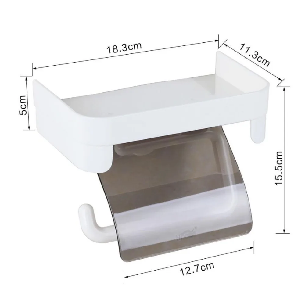 Baffect настенный держатель для туалетной бумаги, пластиковые туалетные бумажные салфетки в рулонах, держатели с подставкой для хранения телефона, аксессуары для ванной комнаты