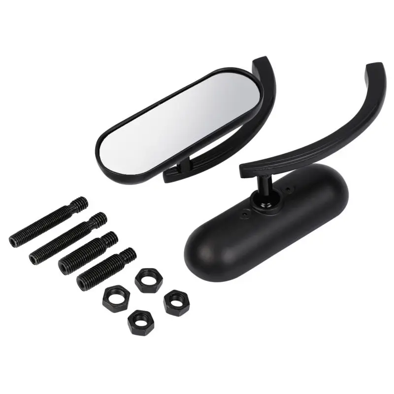 Oval Motorcycle Cafe Racer Mirror For Harley Electra Road Glide Dyna Softail Sportster Cruiser Chopper Bobber Oval Motorcycle Cafe Racer Mirror For Harley Electra Road Glide Dyna Softail Sportster Cruiser Chopper Bobber