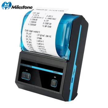 

Milestone Wireless Bluetooth Thermal Receipt Printer 58mm Mini Printer Portable Printer MHT-P5801 Android IOS POS