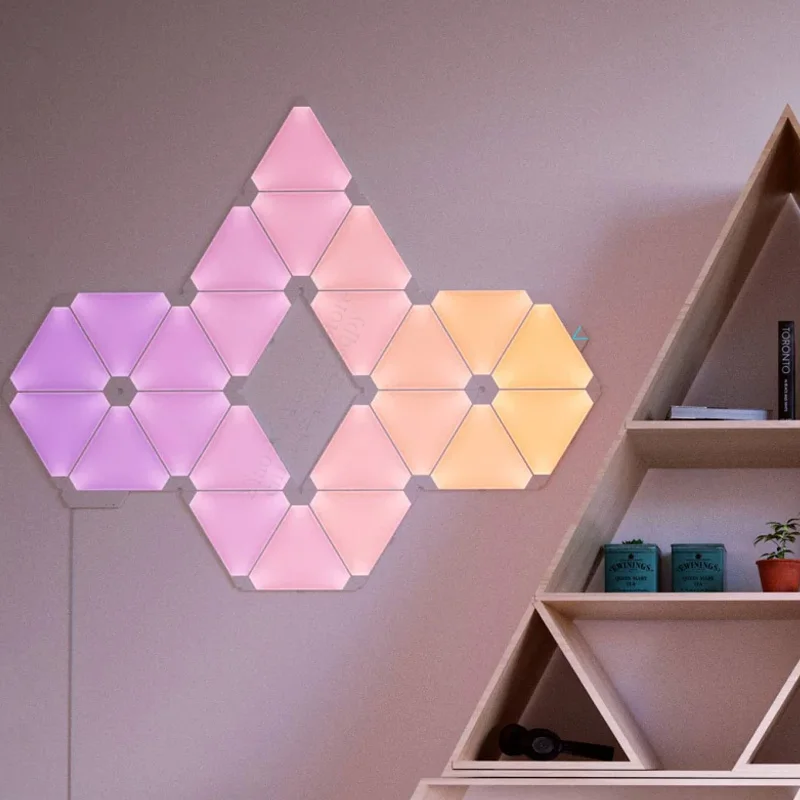 Xiaomi Nanoleaf полноцветный умный нечетный светильник для работы с Mijia для Apple Homekit Google Home настройка на заказ 4 шт./1 коробка