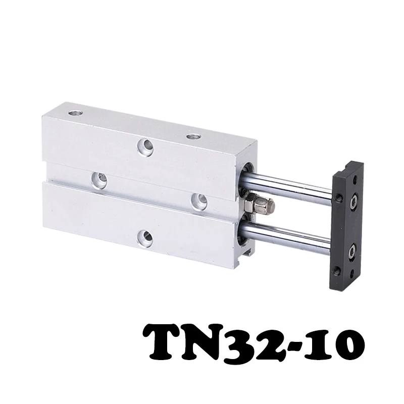 

TN32-10 dual-axis double-pole cylinder aluminum alloy TN series pneumatic valve and magnetic 32mm hole 10mm.