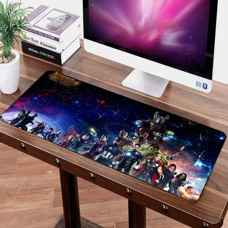 Siancs 70*30 см Мстители Бесконечность войны аниме игровой коврик для мыши XL Большой
