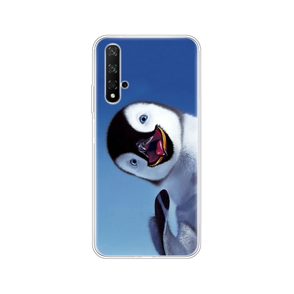 Case On Honor 20 Case Silicon Back Cover Phone Case For Huawei Honor 20 Pro Lite Honor20 YAL-L21 YAL-L41 Luxury Cartoon - Цвет: 11049