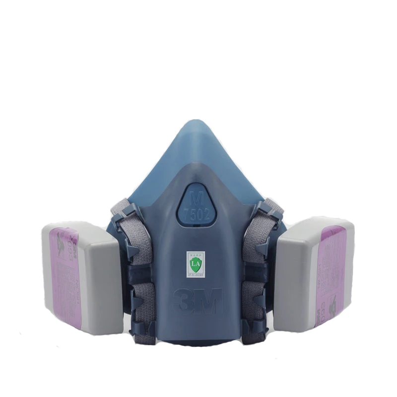 

3M 7501+7093 Original Respirator Half Face Mask Anti Particles/Dust/Welding smoke/Glass fiber Protective Mask XK008