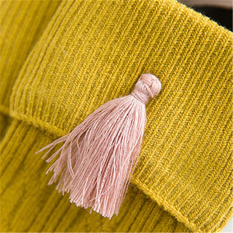 Baby Girls Knee High Socks Kids Children Cute Fashion Pendant Princess Leg Warmers Solid Cotton Girl Long Tube Socks 1-8 years