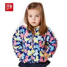 newborn baby girls coat baby jacket polyester fiber fabric infant lovely cartoon pattern coat baby girl