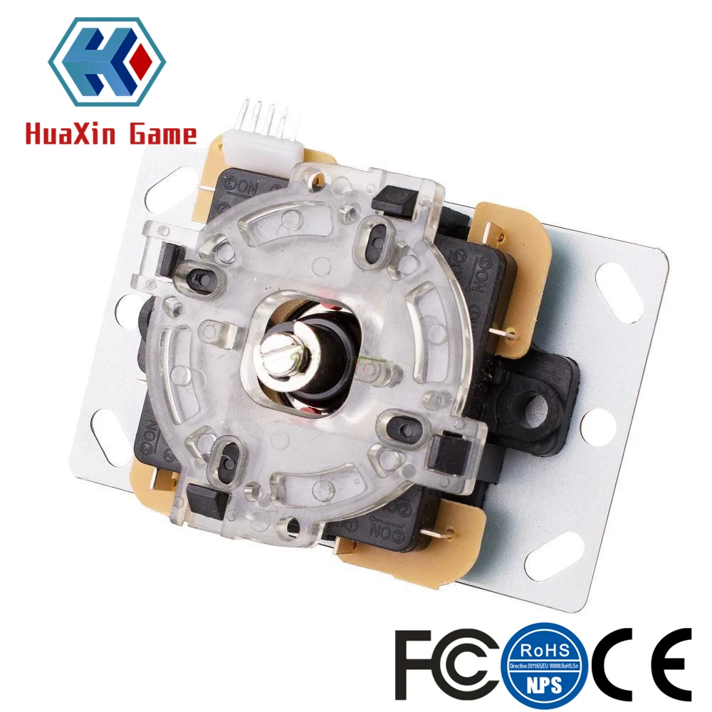  Arcade DIY Kit USB Encoder to Joystick + Chrome Plating LED Illuminated Push Button 1&2 Player Coin - 32888864865