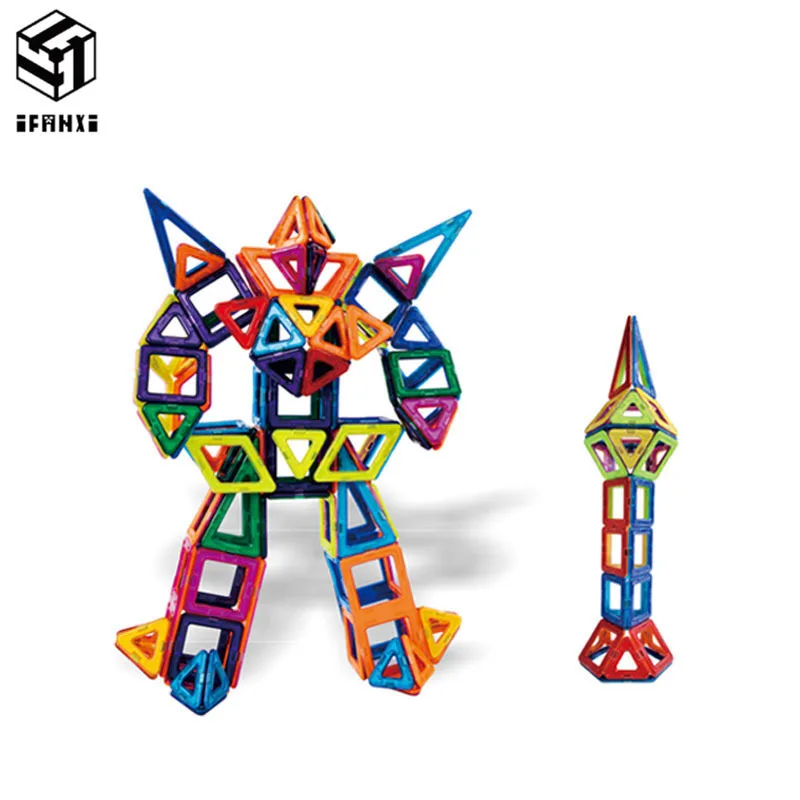 152pcs MAG VARIETY DIY Plastic Mini Magnetic Building