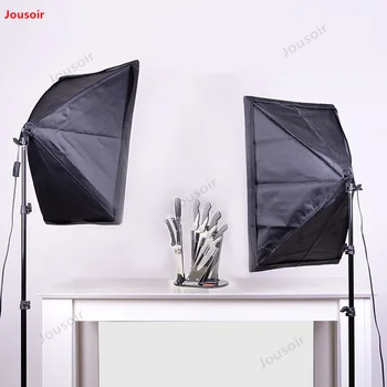 

65W double Soft Light Studio Merchandise Professional mobile phone Photo gourmet product SLR Still life table CD50 T03