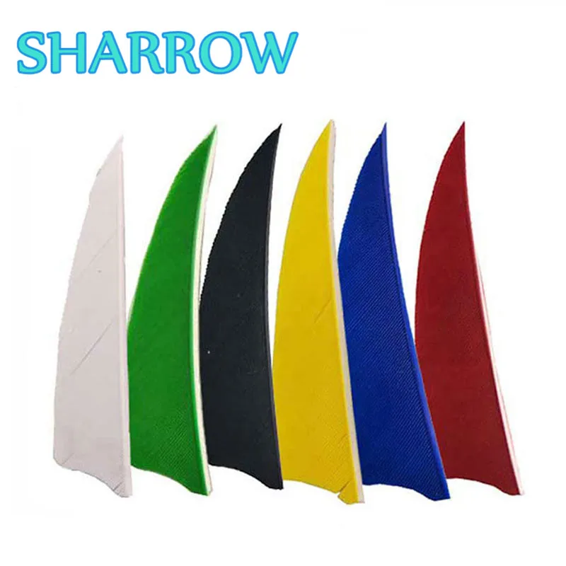 

50pcs 3" Turkey Feathers Shield Natural Bow Accessories Handcraft Fletching Darts Right Wing Arrow Shooting Archery Accessories