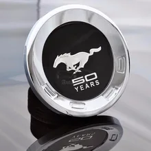Авто 3D Лошадь Стиль Задняя эмблема ABS задний значок наклейка для Ford Mustang 50 лет выпуска