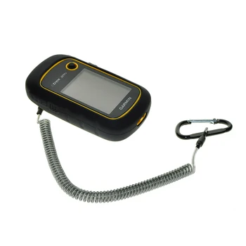 

Safety Retractable Tether Steel Inside Stretch Coiled Lanyard + Protect Case Cover for Garmin eTrex 10 20 30 10x 20x 30x 22x 32x