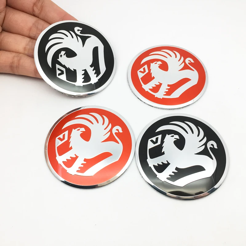 Ftdf Car Styling 56mm Aluminium Car Wheel Hub Center Caps Emblem