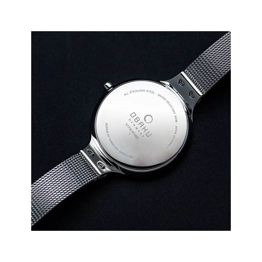 Наручные часы Obaku V173LXCIMC женские кварцевые на браслете