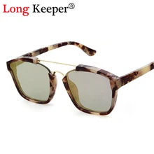 Длинный хранитель, стиль, абстрактные солнцезащитные очки,, женские, мужские очки, модные, зеркальное покрытие, солнцезащитные очки, Ретро стиль, Ретро стиль, Gafas de sol 168