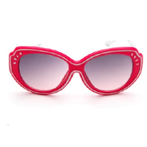 UCOOL модные детские очки детские солнцезащитные очки анти-УФ детские солнечные затененные очки для мальчиков и девочек - Цвет линз: Фиолетовый