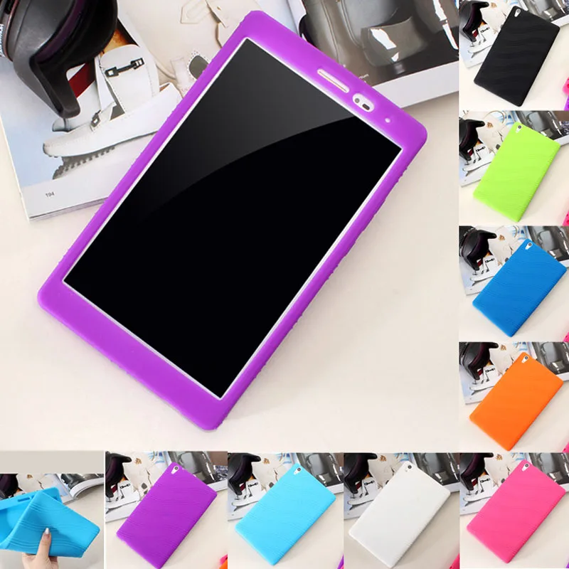 

Slim Soft Silicone Rubber Protector Shell Cover Funda Case For Huawei Honor Tablet 2 JDN-AL00 JDN-W09 Mediapad T2 8 Pro 8.0"