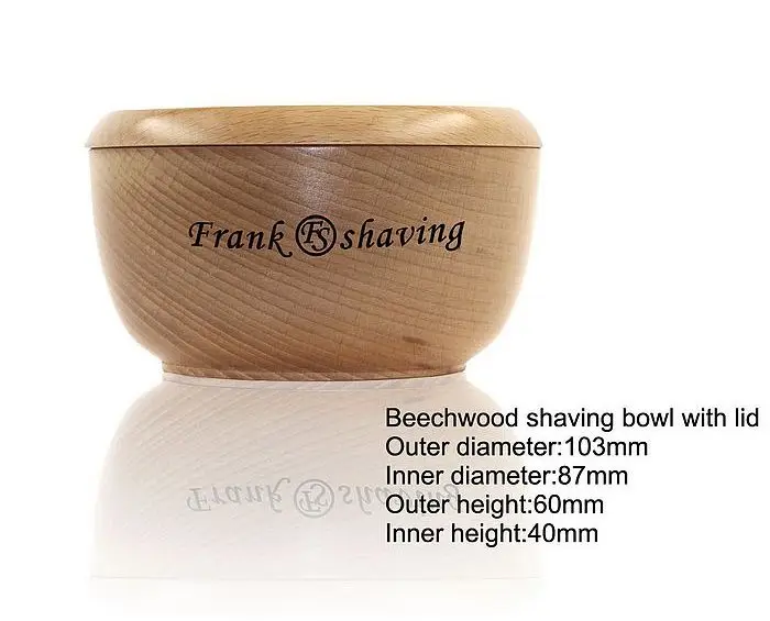 FS-Beechwood бритвенный набор/набор, специальная лучшая щетка для волос барсука 20 мм,#1 Beechwood бритвенная чаша с крышкой,#5 мыло,# S2016122