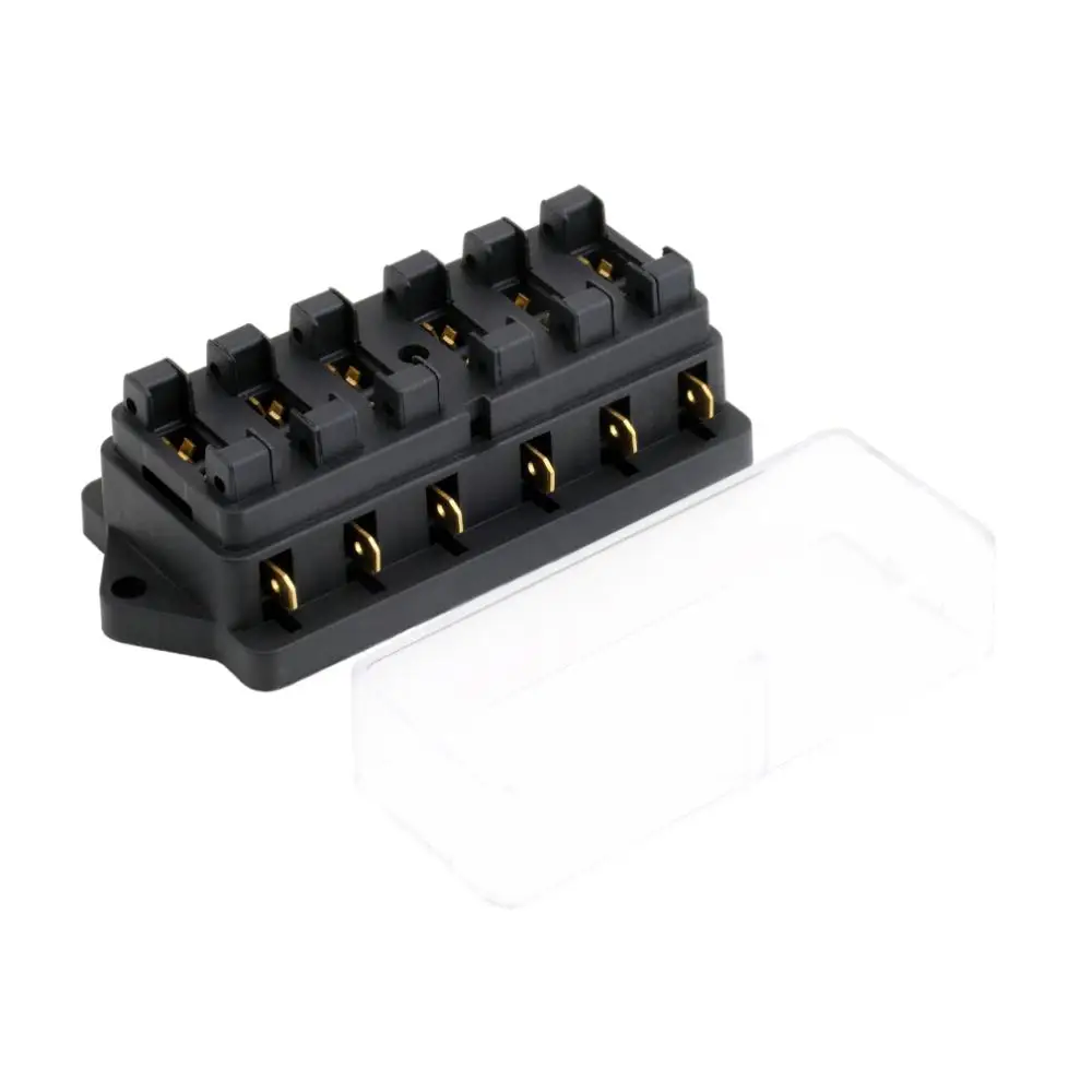 Universal Middle sized 12V 6 Way Fuse Box Block Fuse Holder Box Car Vehicle Circuit Automotive Blade Car Fuse Accessory Tool -in Fuses from Automobiles ...
