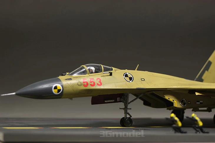1/72 Китай J-15 истребитель крушение двухслойные сборки модель 01670