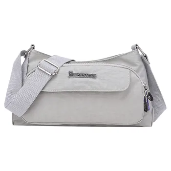 

2019 Newly Women Nylon Shoulder Bag Light Waterproof Elegant Daily Sport Shopping Handbag Bolsa Feminina 2019 Moda Saco 50