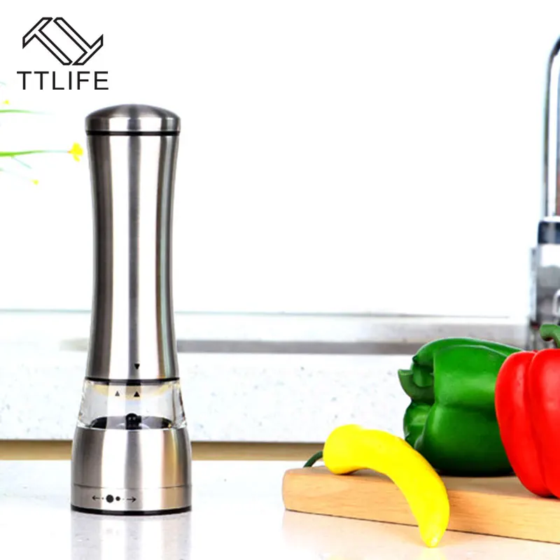 TTLIFE New Stainless Steel Hand Pepper Grinder Muller Cutter for Cooking Kitchen Gadget Kitchen Accessories