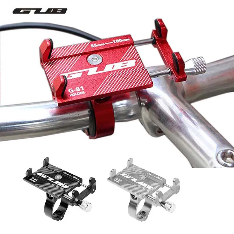 

Universal Bike Phone Mount Aluminium Alloy Holder Handlebar Clip Stand Bicycle Rack Motorcycle MTB Bike Bracket Mount holder