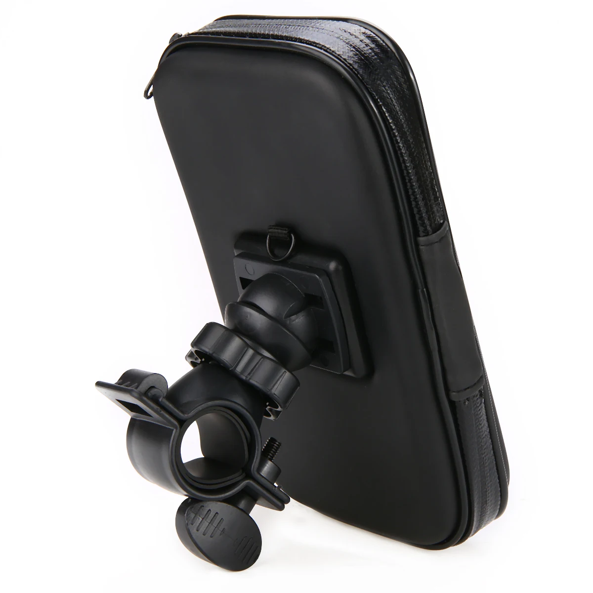 1pc Motorcycle Handlebar Phone Bag Holder Bicycle Waterproof Phone GPS Mount Case Adjustable 360 Degree
