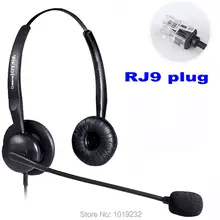 AVAYA 2410 2420 телефонная гарнитура колл центр гарнитура для офиса RJ9 RJ11 гарнитура наушники анти-шум микрофон