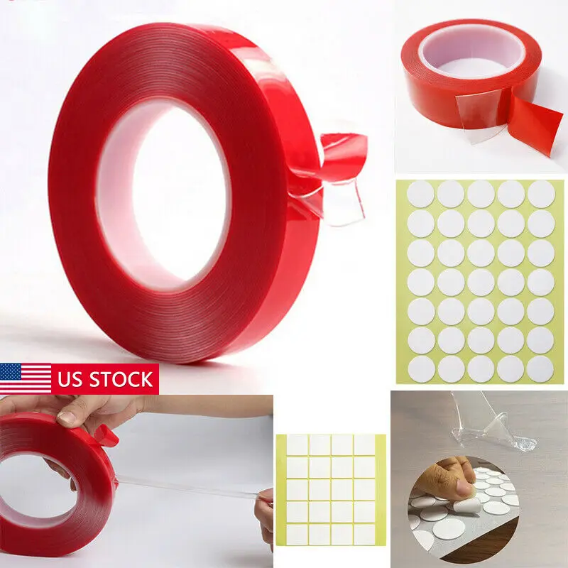 

3M Strong Permanent Double Sided Super Self-Adhesive Sticky Tape Roll Adhesive
