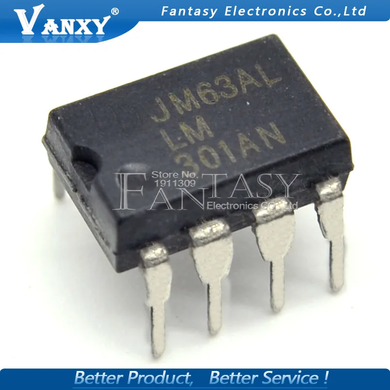 10 шт. LM301AN DIP8 LM301 DIP LM301A DIP-8 LM301P 301AN LM301N