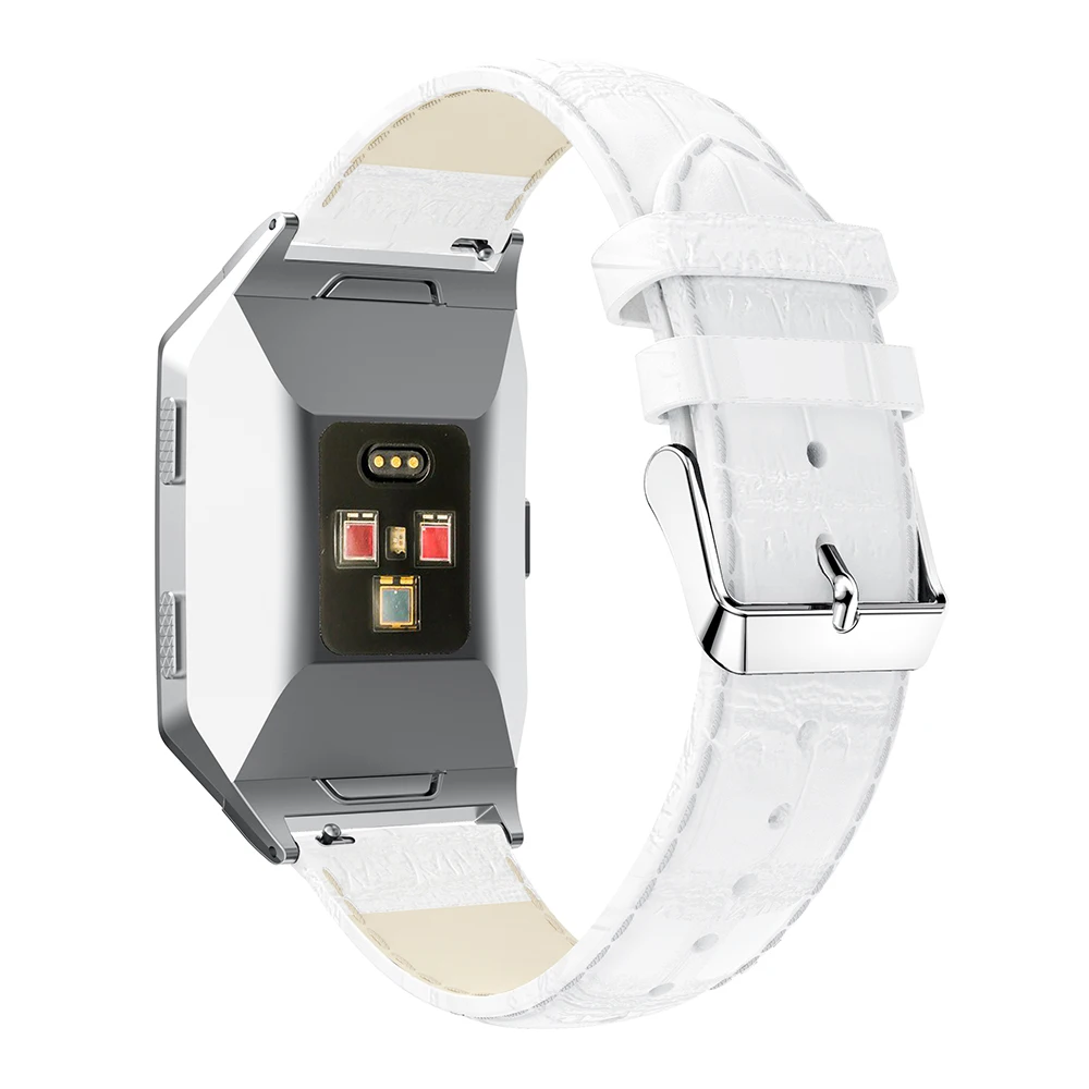 Кожаный ремешок для часов Fitbit Ionic Смарт часы браслет спортивный сменный Браслет для часов часы ремешок аксессуары