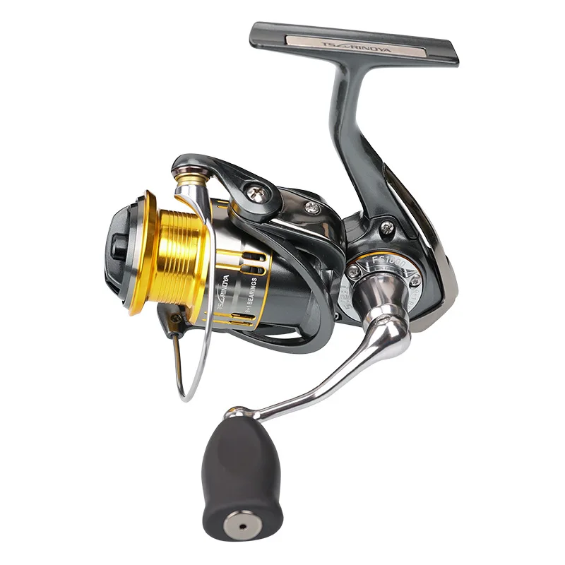 

2018 Tsurinoya FS2000 Spinning Fishing Reel 9+1BB/ 5.2:1/5kg Metal Spool Screw in Handle with spare spool Molinete Para Pesca