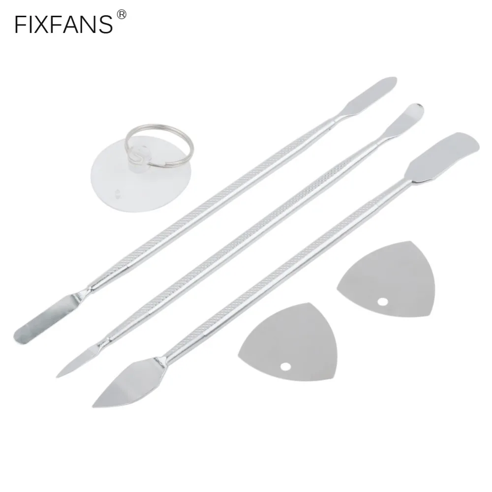 FIXFANS-6Pcs-Opening-Tool-Kit-Heavy-Duty-Metal-Spudger-Set-for-iPhone-iPad-Tablet-Mobile-Phone-Laptop-Prying-Opener-Repair-Tools