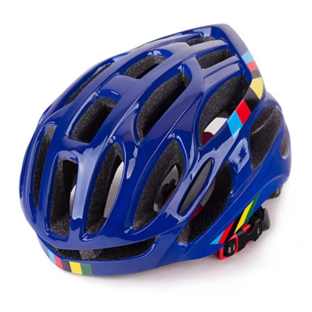 Горячие велосипедные шлемы EPS сверхлегкие велосипедные шлемы MTB дорожный велосипед сверхлегкие женские мужские защитные шлемы велосипедные шлемы - Цвет: Синий
