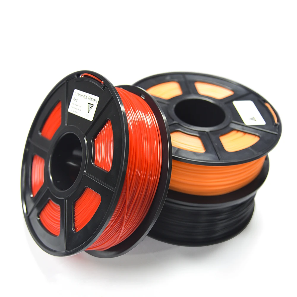 Цена Нить для 3d принтера PLA 1,75 мм 1 кг пластиковая Резина Расходные материалы материал 3D филаменто многоцветная нить PLA для 3D филаменто